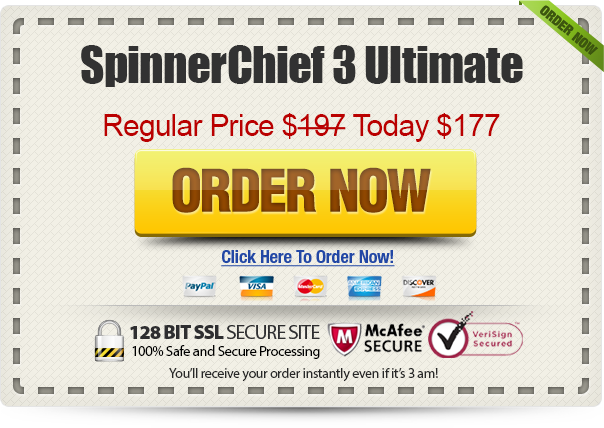 SpinnerChief 3 Ultimate  One Time Fee